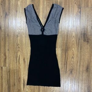 ❌SOLD❌Vintage 90s stripped dress 🖤🐼